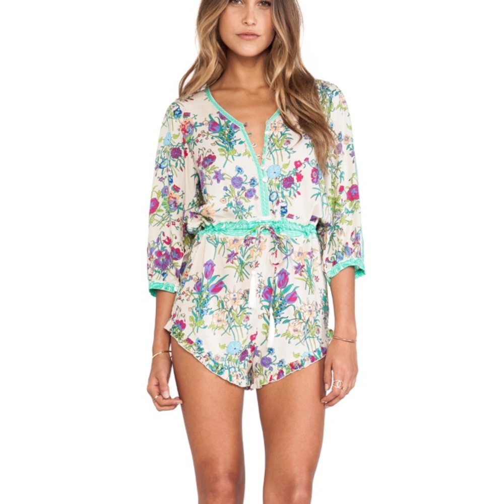 Spell Gypsy Queen Floral Romper Playsuit